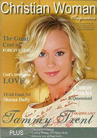 Tammy Trent on the Cover of Christian Woman Magazine